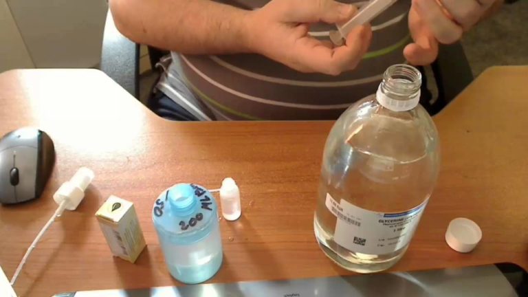 E-liquide fait maison