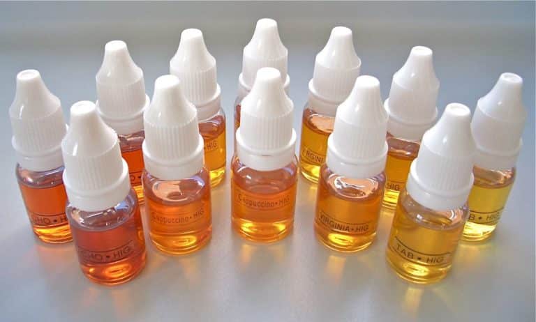 Les flacons d’E-liquide