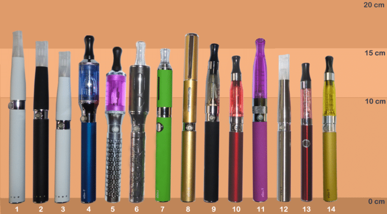 Les modèles de cigarettes électroniques