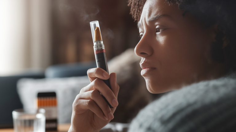 La cigarette électronique peut-elle réduire les symptômes de sevrage tabagique ?