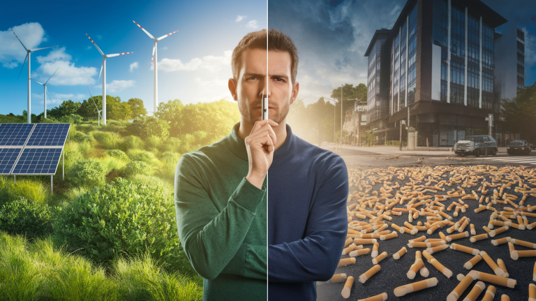 La cigarette électronique a-t-elle des effets positifs sur l&rsquo;environnement?