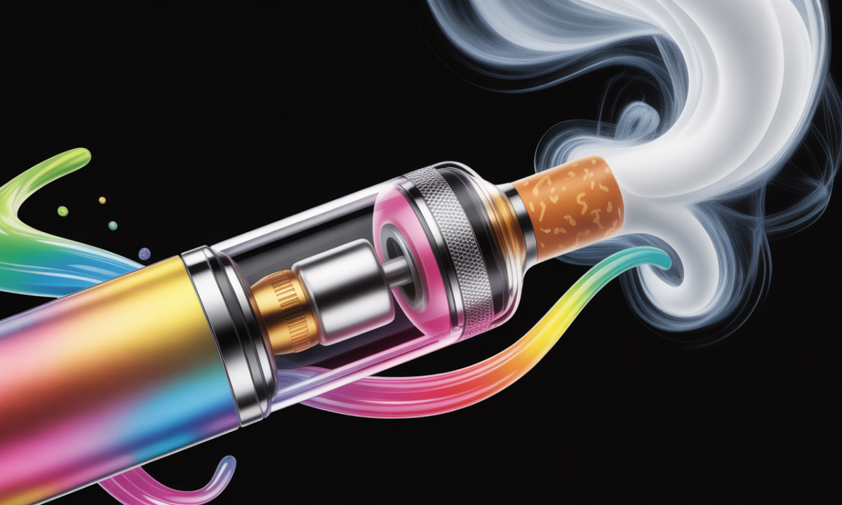 découvrez comment la cigarette électronique transcende son usage traditionnel pour devenir un outil d'expression artistique innovant et surprenant.