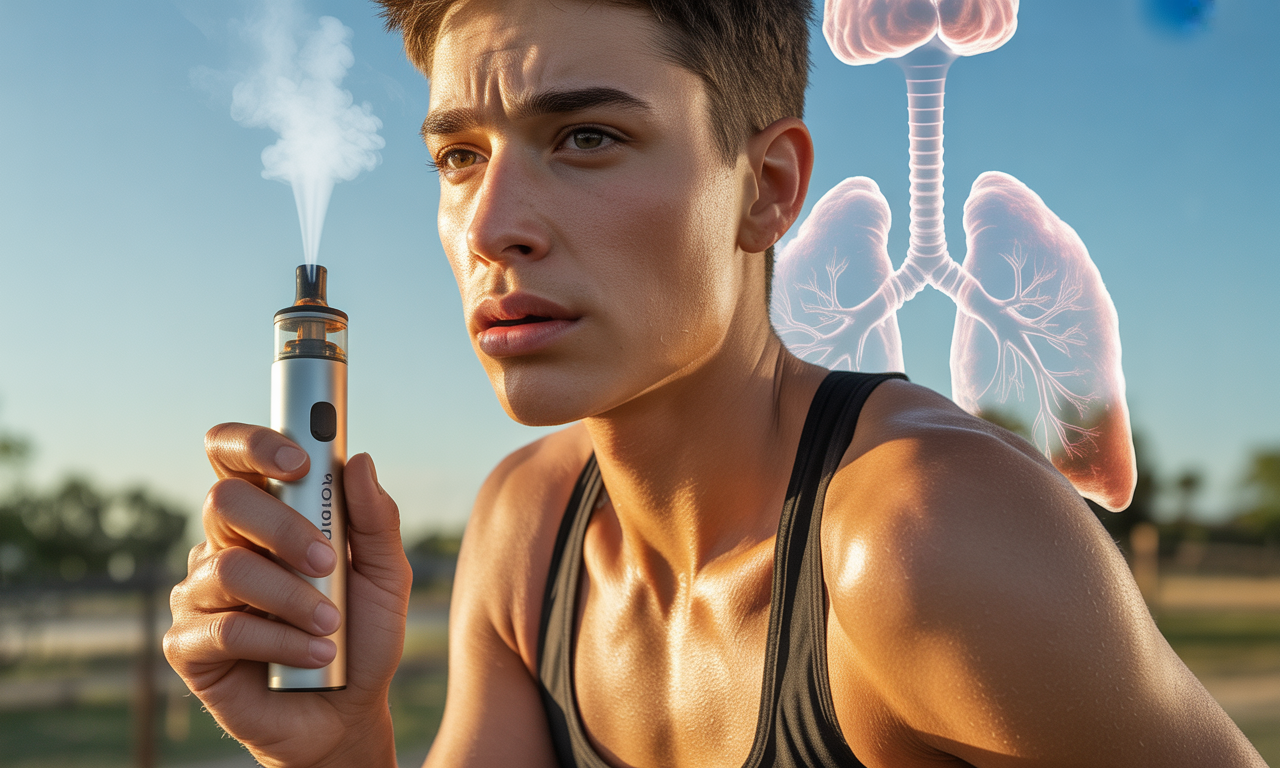 La cigarette électronique est-elle bénéfique pour les sportifs ?
